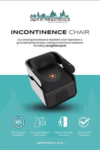 An image of Pelvic Floor Chair Therapy Isle of Isla and the benefits.