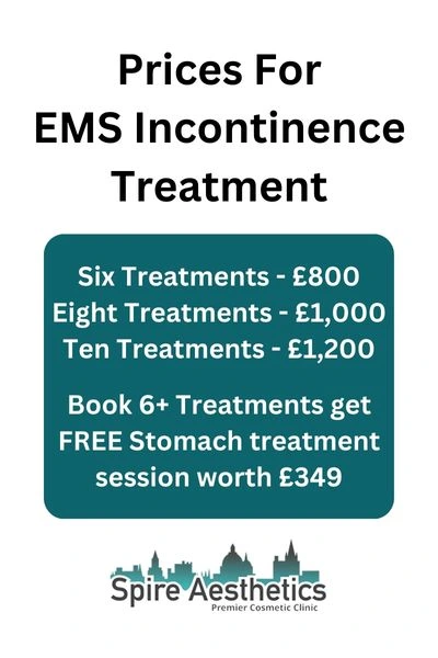 EMS Incontinence Treatment Prices Isle of Isla