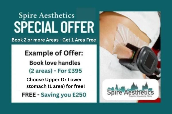 Fat Freezing Promotion Isle of Isla from Spire Aesthetics - Book Today!