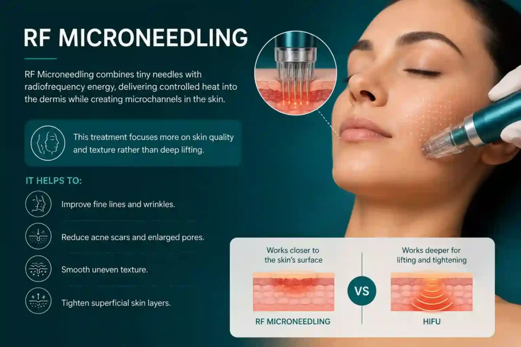 What Does RF Microneedling Do That HIFU Alone Cannot Isle of Isla
