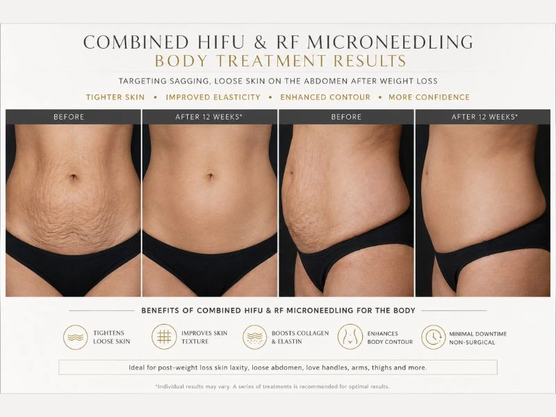 ultimate skin tightening treatment results Isle of Isla
