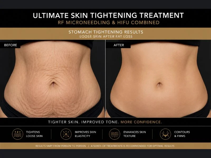 The Ultimate Skin Tightening Treatment body results Isle of Isla